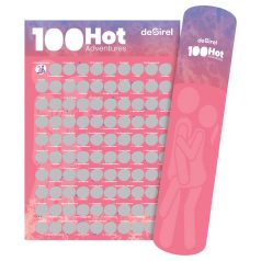   Desirel - Stierací plagát 100 sexuálnych pozícií spoločenská hra