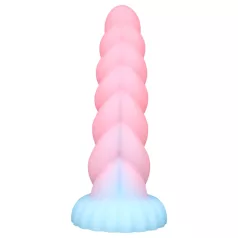 OgazR - dildó svietiace v tme - 22 cm - dúhové