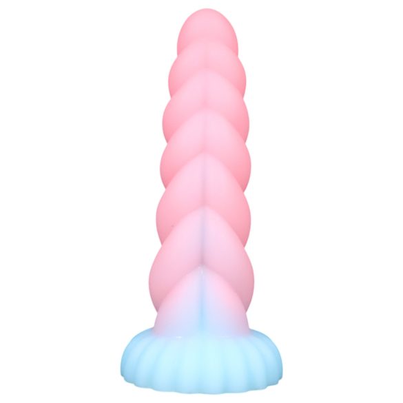 OgazR - svietiaci jednorožec dildo - 22cm (duhový)