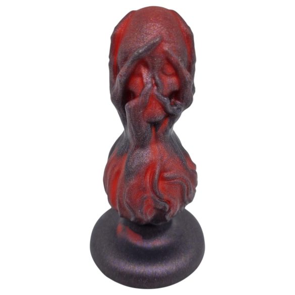 OgazR - análny dildo s guľkami - 10,5 cm - čierny