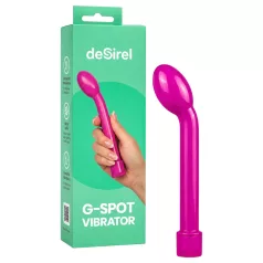 Desirel - zahnutý vibrátor na bod G (ružový)