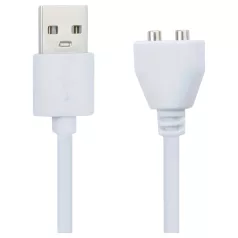   Pleasure Charge Wilson - magnetický USB nabíjací kábel (biely)