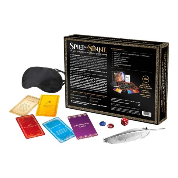 Hra zmyslov - erotická hra - nemčina