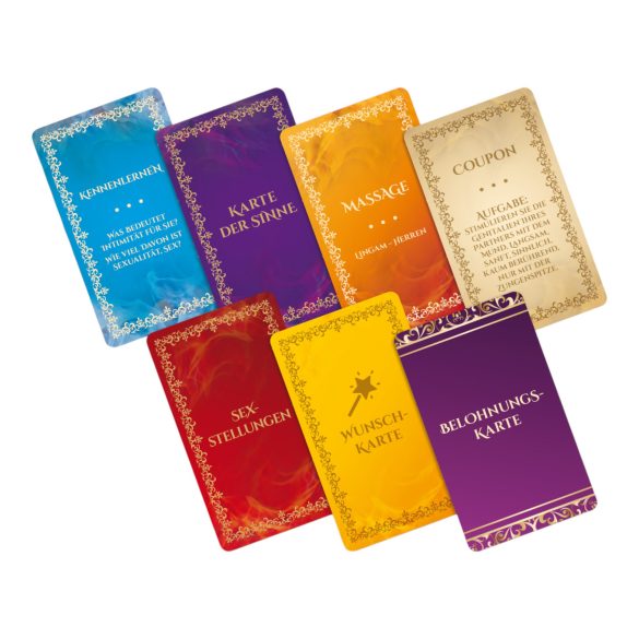 Hra zmyslov - erotická hra - nemčina