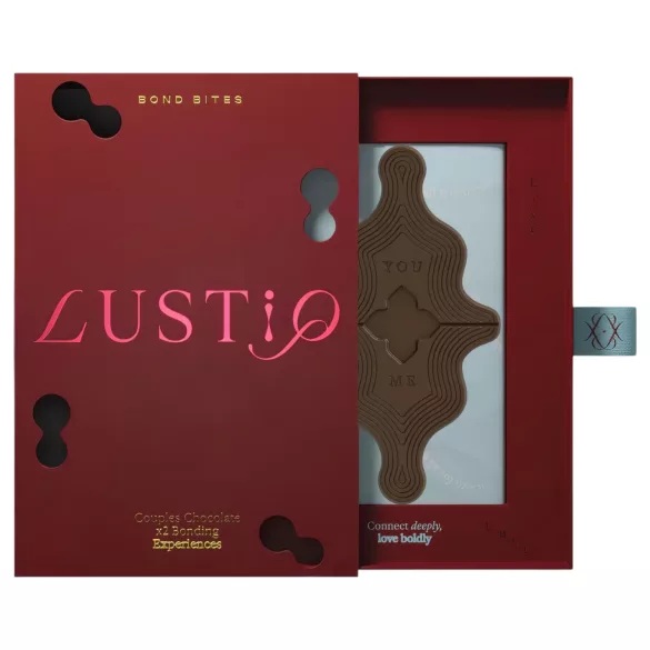 Lustiq Bond Bites - afrodiziakálna čokoláda - 2 kusy