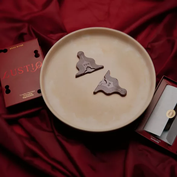 Lustiq Bond Bites - afrodiziakálna čokoláda - 2 kusy