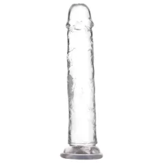   Addiction Crystal - dildo s prísavkou - priehľadný - 20 cm