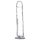 Addiction Crystal - dildo s prísavkou - priehľadný - 20 cm