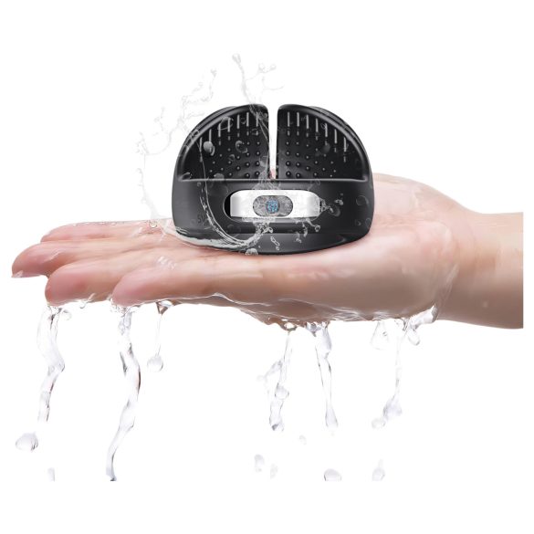 AlvUp - vibračný erekčný krúžok - čierny