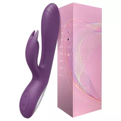 AlvUp - vibrátor na bod G s uškami - fialový