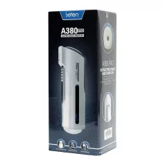   LETEN A380 PRO - masturbátor pre mužov - akumulátorový, zahrievací, pohyblivý