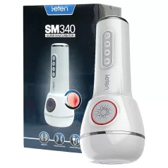   Leten SM340 - masturbátor s vibráciou a saním - akumulátor, zvukový