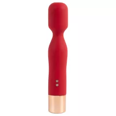   Lonely Charming Vibe Wand - masážny vibrátor - dobíjací - červený
