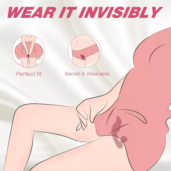 Sex HD Chomper - vibrátor na klitoris a anál - červený