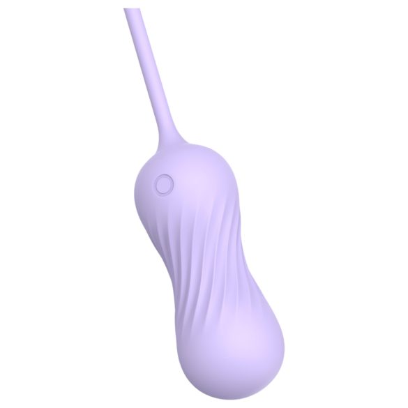 Sex HD Twist Egg - vibračné vajíčko s lúpacím efektom (fialové)