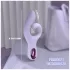 Sex HD - vibračný G‑bodový stimulátor s klitorálnym ramenom (fialový)