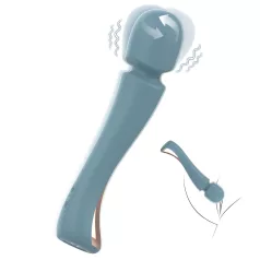   SEX HD Dancer - vibrátor na masáž - vodotesný - tyrkysový