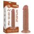 Lovetoy - realistické dildo s prísavkou - dvojvrstvové - 20 cm - telová farba