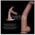 Lovetoy - realistický XXL dildo - dvojvrstvové - 36,5 cm - telová farba