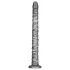Lovetoy King Sized - veľký vibrátor - 40,5 cm - sivý