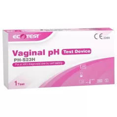 Rýchlotest pH pošvy na domáce použitie (1 ks)