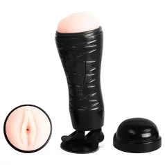   Crazy Bull - masturbátor s prísavkou - realistický - naturálny