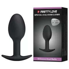 Pretty Love - análny dildo - čierne
