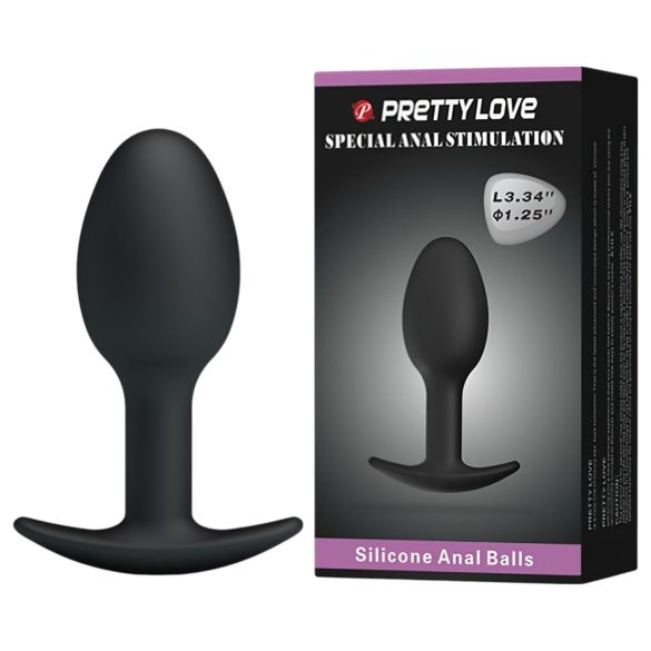 Pretty Love - análny dildo - čierne