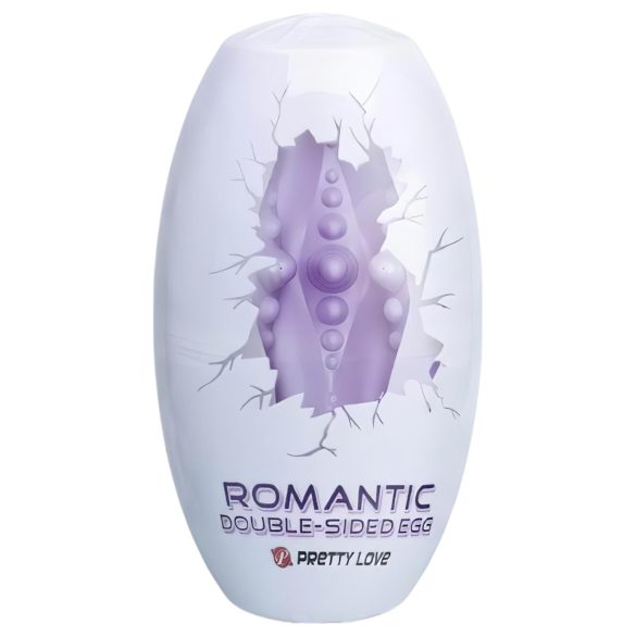 Pretty Love Romantic - masturbátor vajíčko - fialová - 1 kus