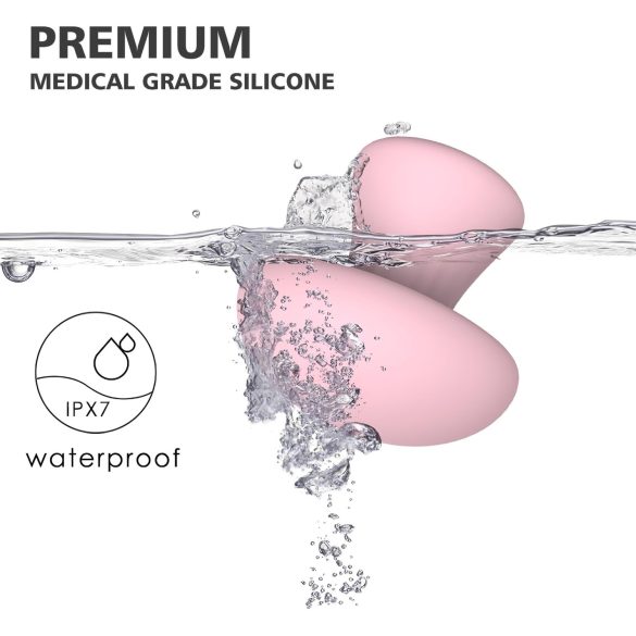 Magic Mushroom - nabíjateľný tvárový masér (ružový)