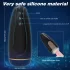 Sex HD Hawk - masturbátor s vibráciou a saním - čierny/biely - dobíjací