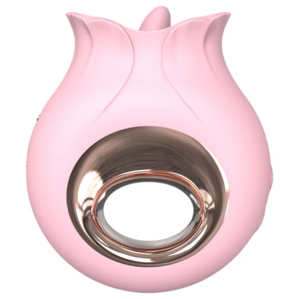 Sex HD - vibrátor na lízanie klitorisu - silikón ružový