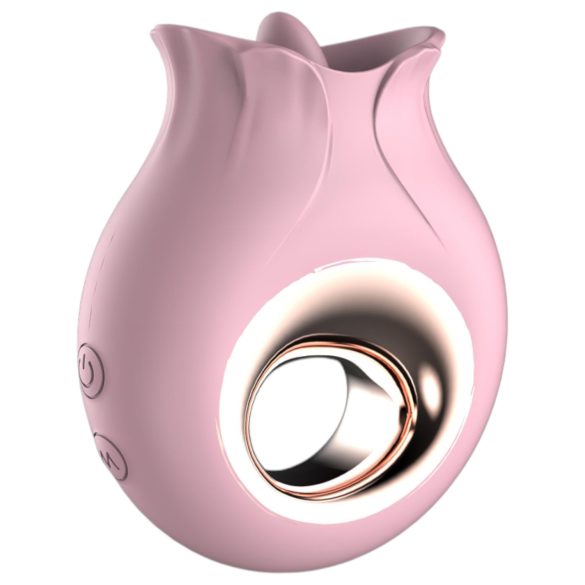 Sex HD - vibrátor na lízanie klitorisu - silikón ružový