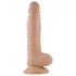 Lovetoy Real Extreme - realistický dildó s prísavkou - 21 cm - telová farba