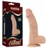 Lovetoy Real Extreme - dildo s prísavkou - 23 cm (prírodné)