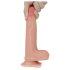 Lovetoy Nature Cock - realistický dvojvrstvový dildo - 18cm (prírodný)