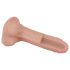 Lovetoy Nature Cock - realistický dvojvrstvový dildo - 18cm (prírodný)