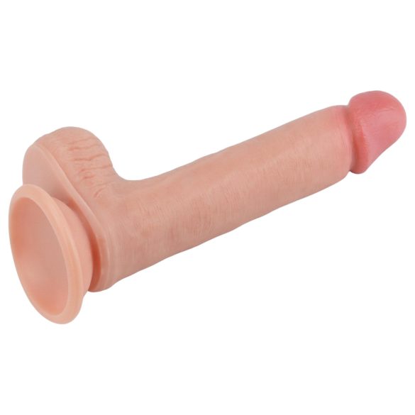 Lovetoy - realistický dvojvrstvový dildo - 20 cm - telová farba