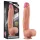 Lovetoy - realistický dvojvrstvový dildo - 30 cm - telová farba