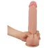 Lovetoy - realistický dvojvrstvový dildo - natúr - 23 cm