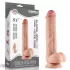 Lovetoy - realistický dvojvrstvový dildo - natúr - 23 cm