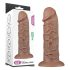 Lovetoy Chubby - realistický prísavný dildo - 25cm (prírodná)