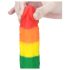 Lovetoy Prider - realistický silikónový dildo - 19cm (dúhový)