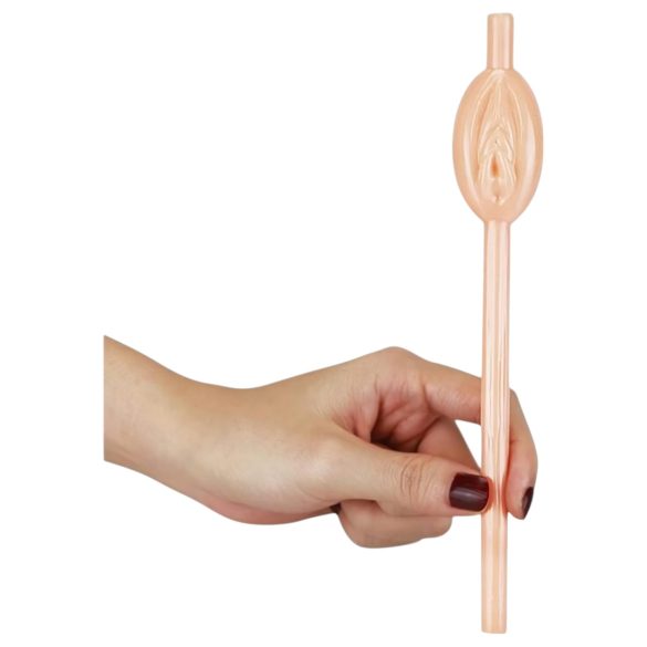 Lovetoy - slamka v tvare vagíny - natur