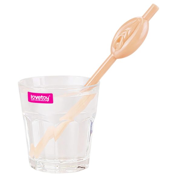 Lovetoy - slamka v tvare vagíny - natur