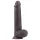 Lovetoy - realistický dvojvrstvový dildo - 23 cm - hnedá