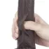 Lovetoy - realistický dvojvrstvový dildo - 23 cm - hnedá