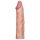 Lovetoy Pleasure X-tender - návlek na penis - 19 cm (prírodná farba)