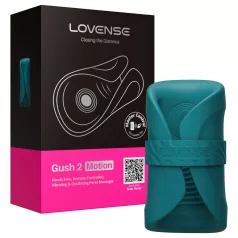   Lovense Gush 2 - vibrátor na žaluď ovládaný aplikáciou (tyrkysový)