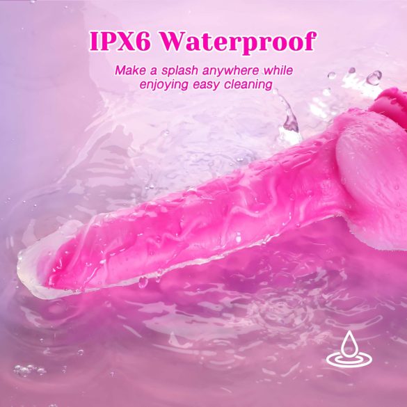 Tracy's Dog Jelivoy-Mid - realistický vibrátor - 20 cm - ružový